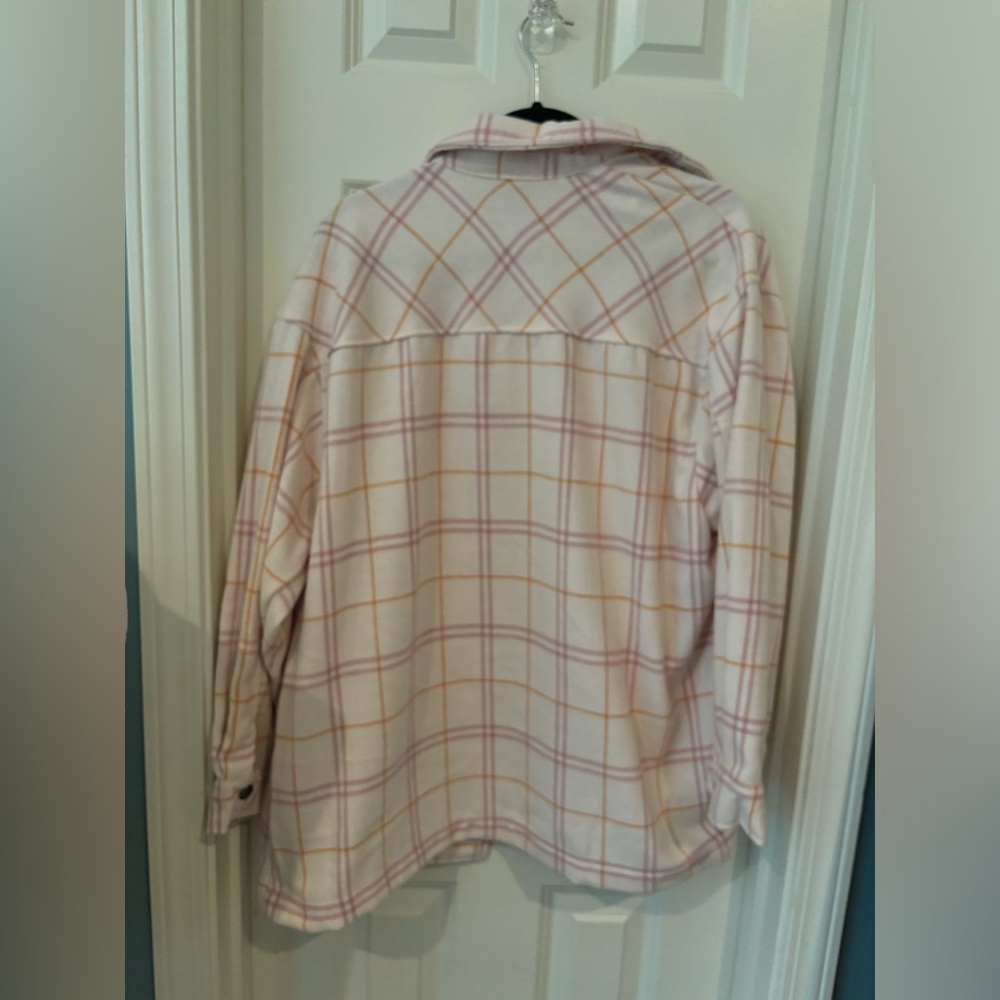 NEW Light Pink Shirt Jacket - Picture 8 of 9